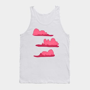 Pink Fluffy Clouds Tank Top